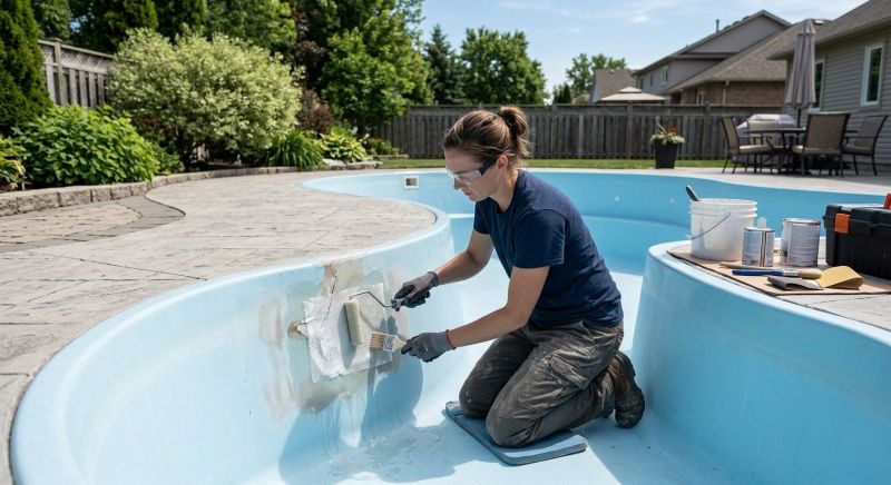 Fiberglass Pool Repair Service