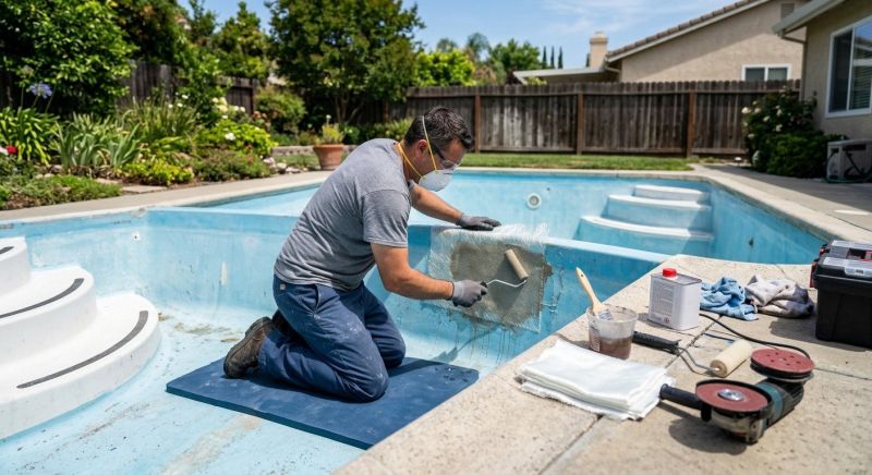 Fiberglass Pool Repair Service